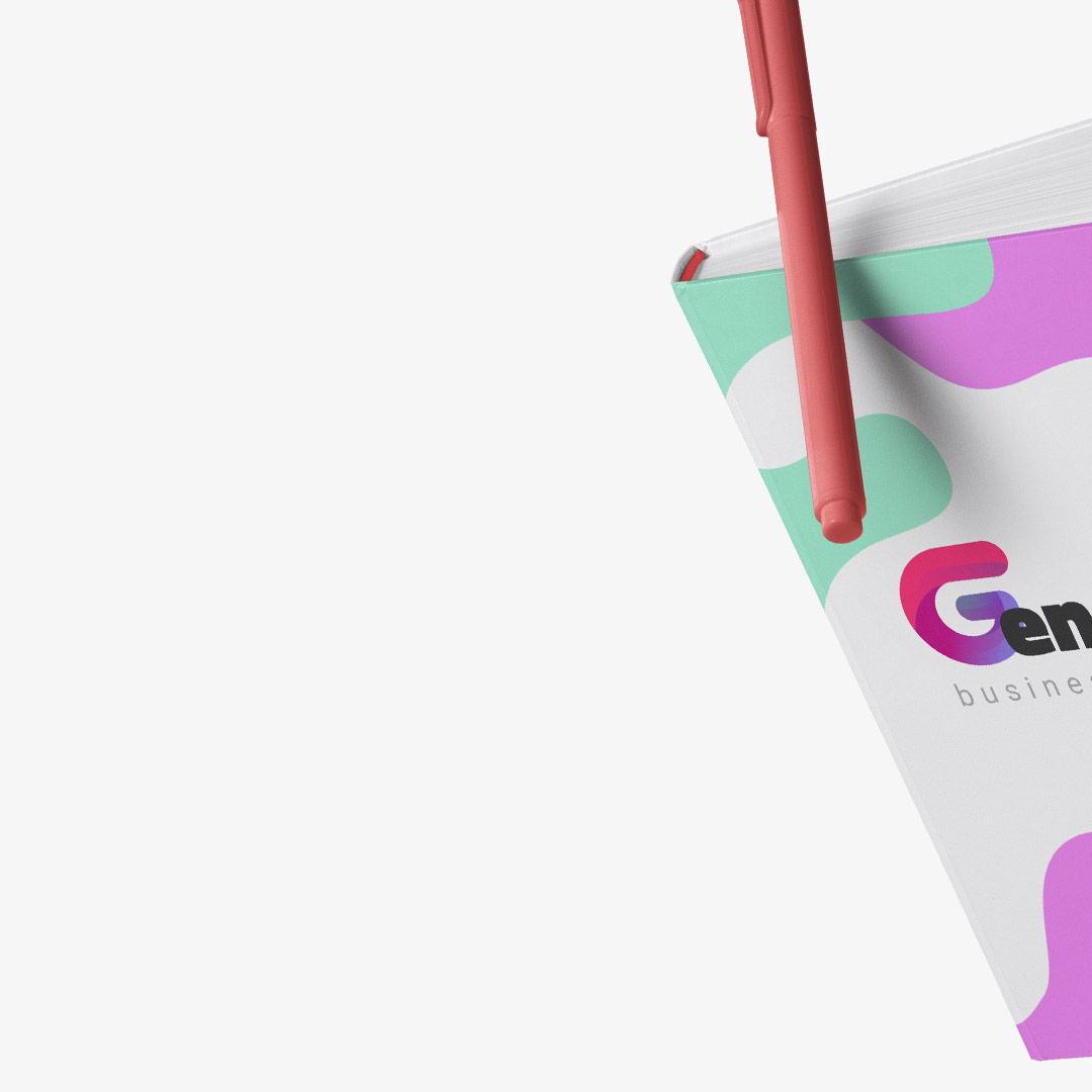 Large Notebook with Pen – Image 3